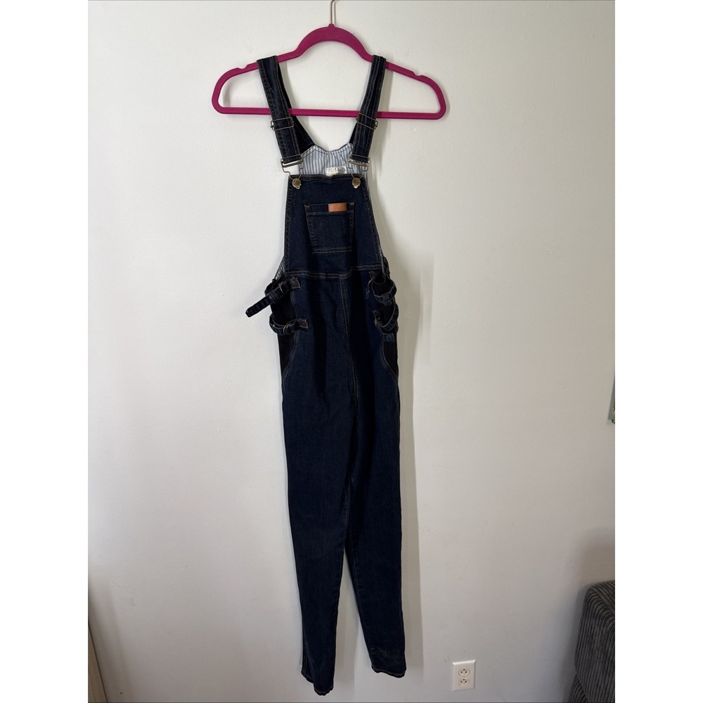 Johnny's Mama Maternity Overalls Womens Boho Cottagecore Womens Small‎